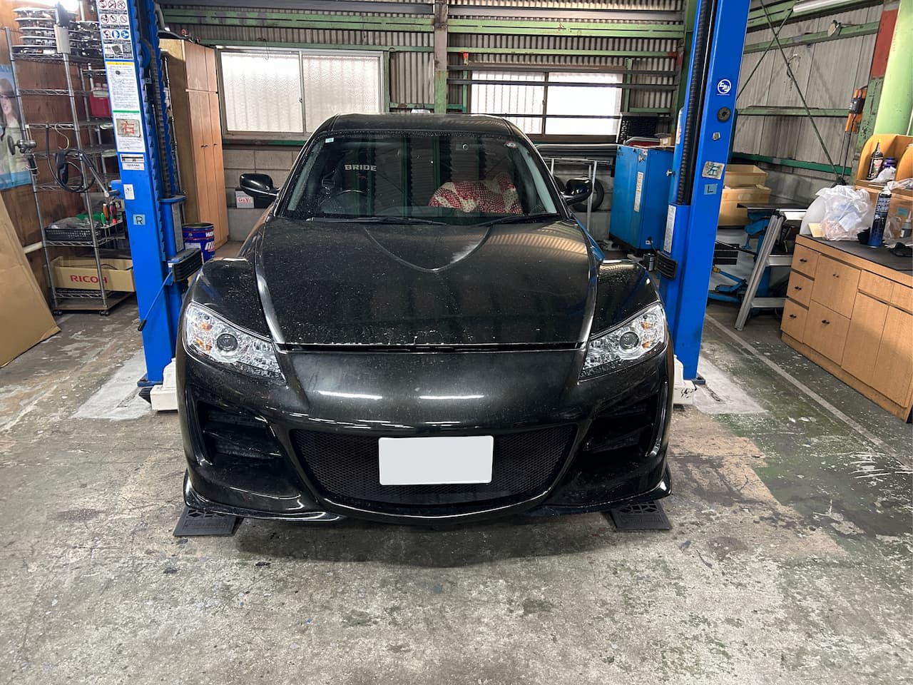 マツダ　RX-8　触媒交換